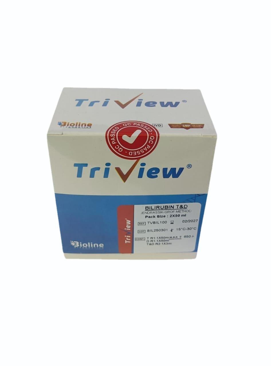 TriView Bilirubin T&D Test Reagent(2x50)