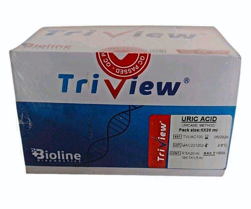 TriView Uric Acid Test Reagent(2x125)