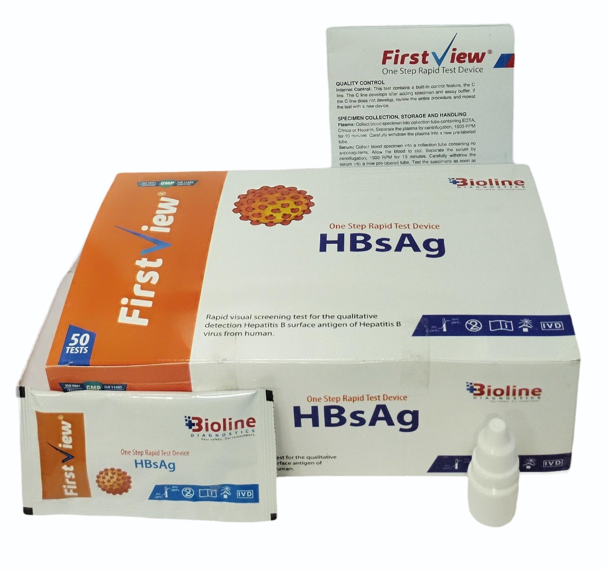 First View HBsAG Rapid Test
